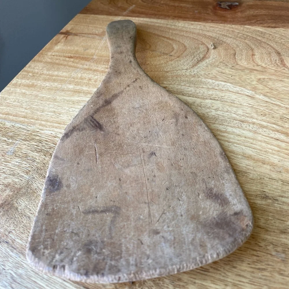 Antique Wooden Butter Paddle 🌿